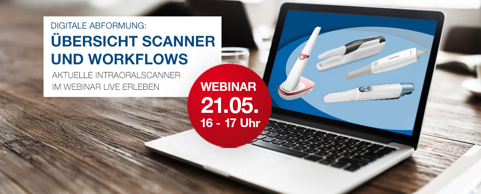 digitale Abformung: Übersicht Scanner und Workflows inkl. IDS Neuheiten
